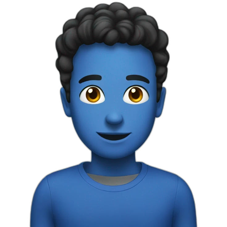 blue-Internet emoji