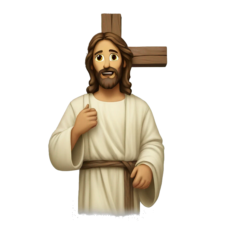 Jesus cross  emoji