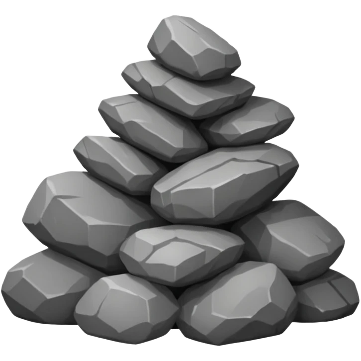 rocks emoji