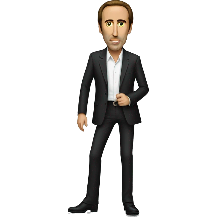 nic cage as long legs emoji