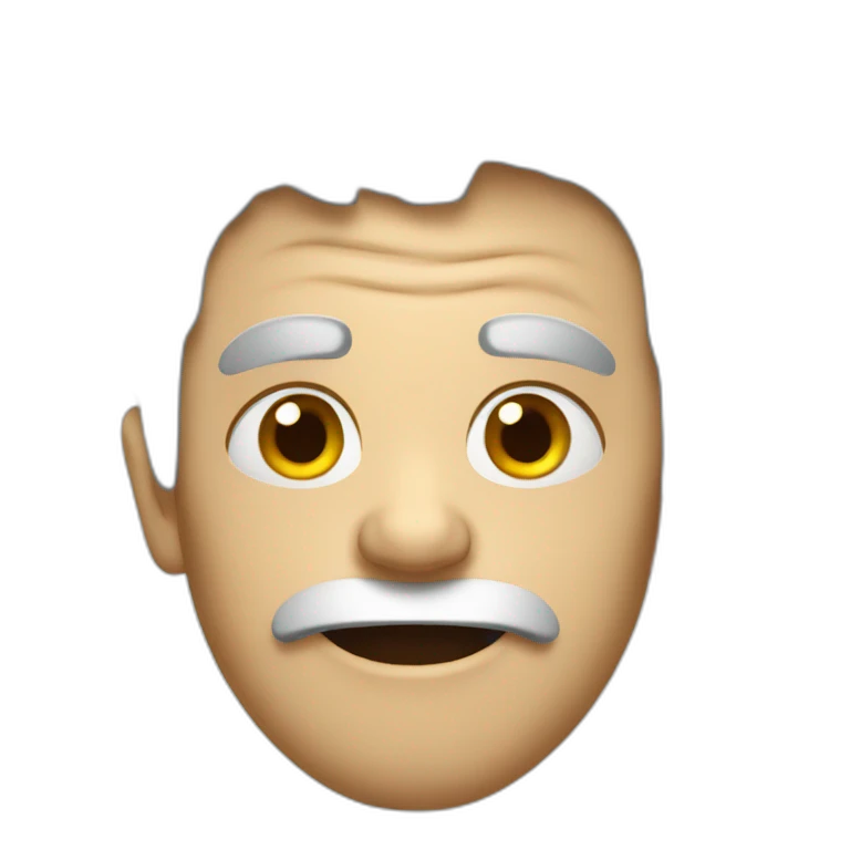 a mad person emoji