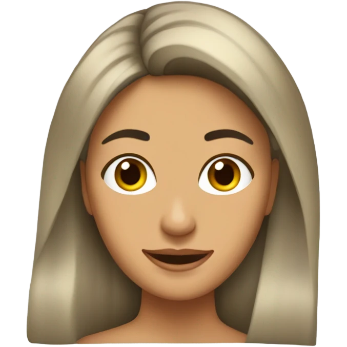 mujer espa y moños emoji