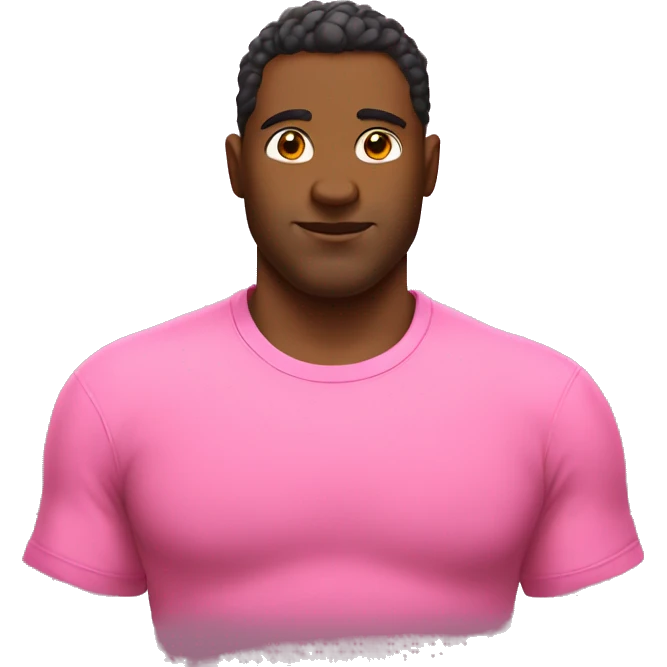big-chest-in-tshirt-pink emoji