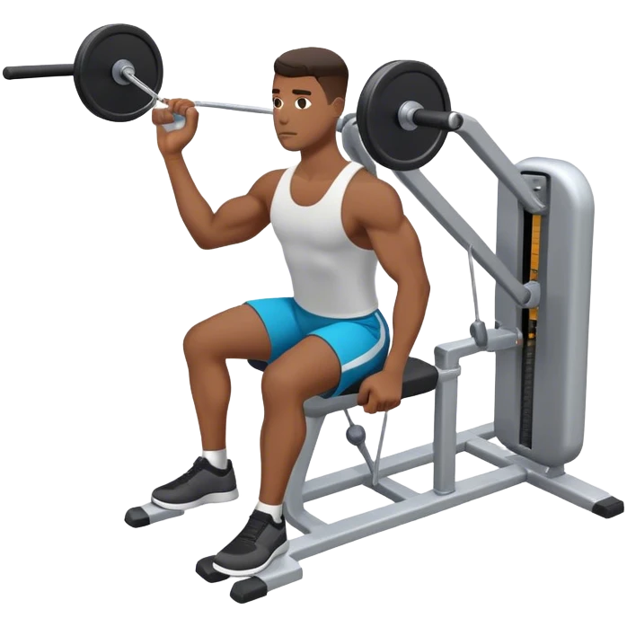 standing man hip abduction cable machine exercise emoji