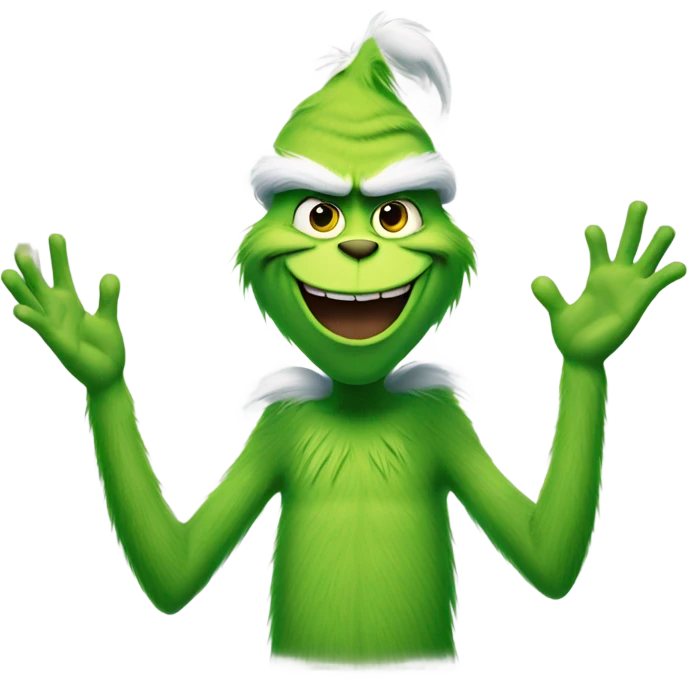 Grinch clapping emoji