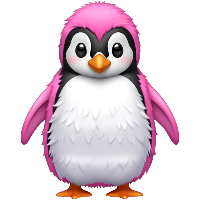 Penguin  Pink emoji