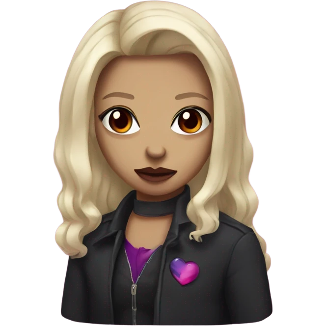 i want a vampire with a bisexual pin on her chest emoji