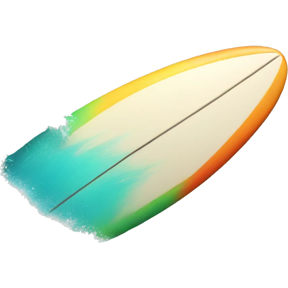 Surf board emoji