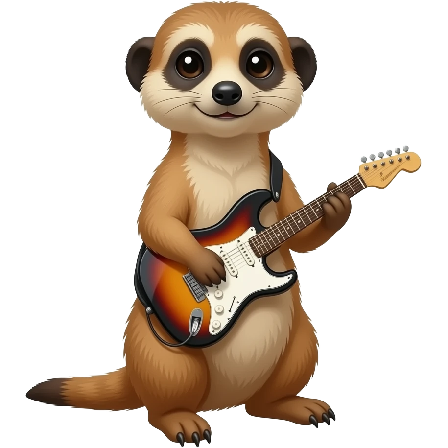 meerkat music emoji