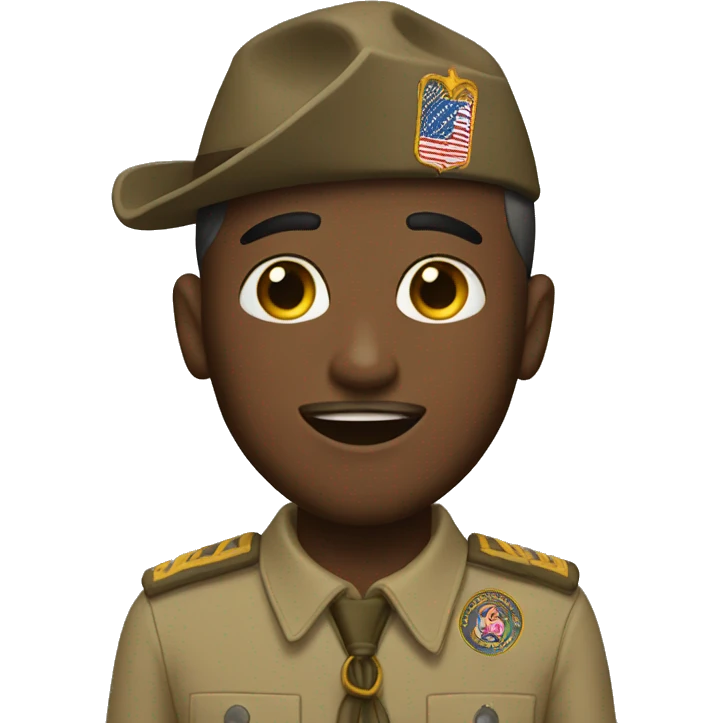 Scouts honor emoji