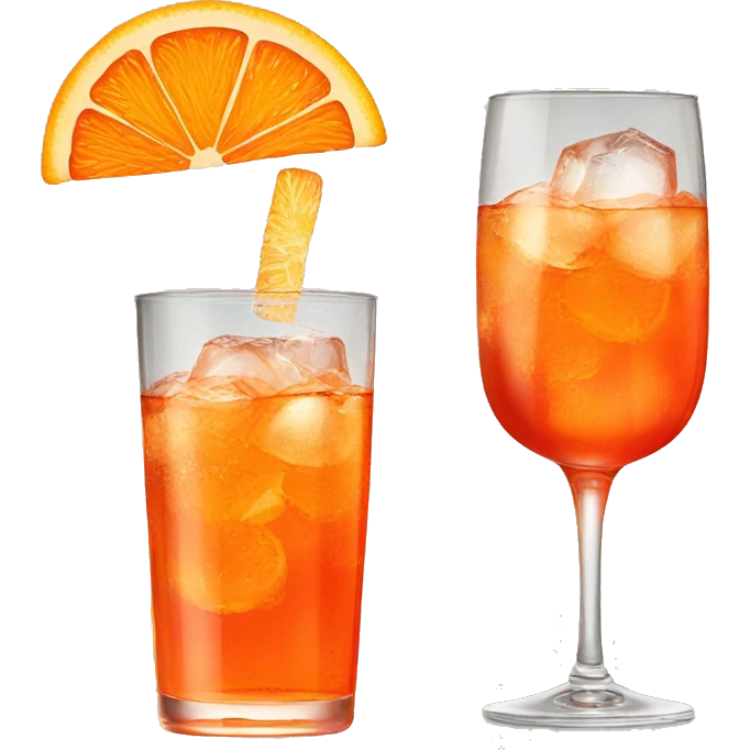 Aperol spritz emoji