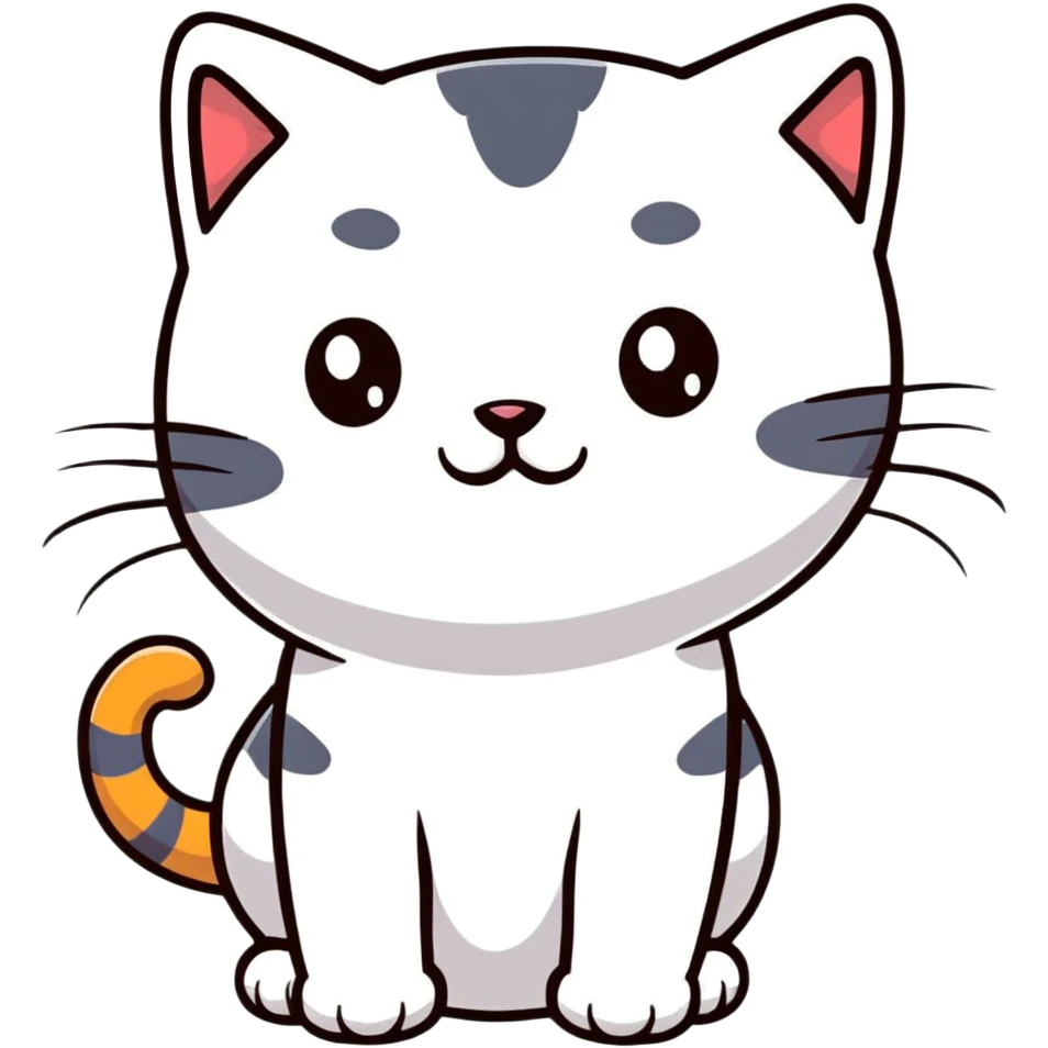 cute playful cat emoji
