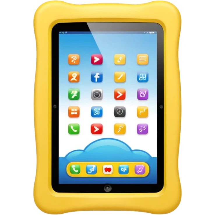 Children's tablet  emoji