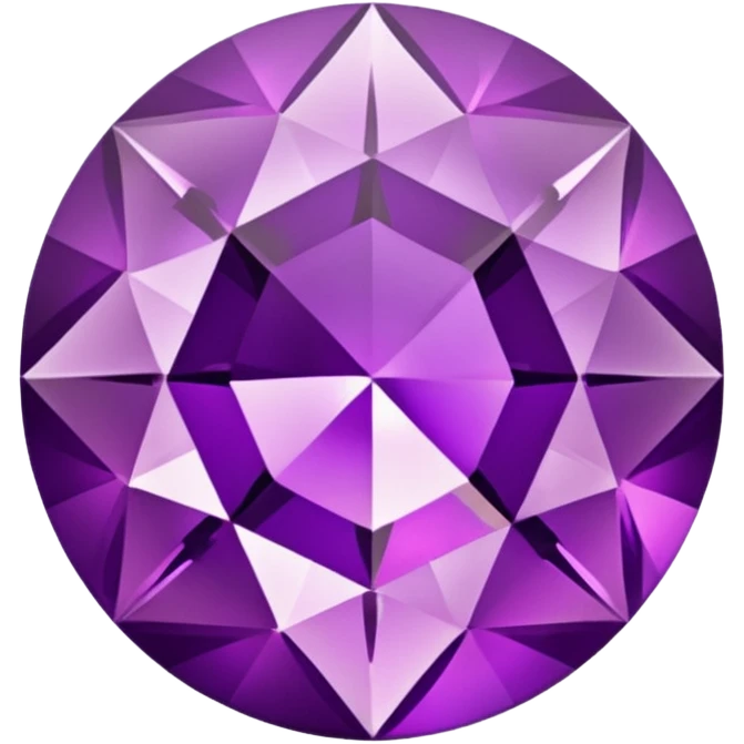 purple cian diamond emoji