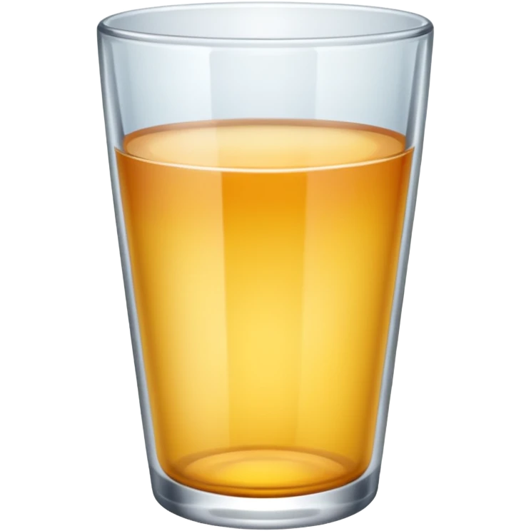 wide empty clear glass cup emoji