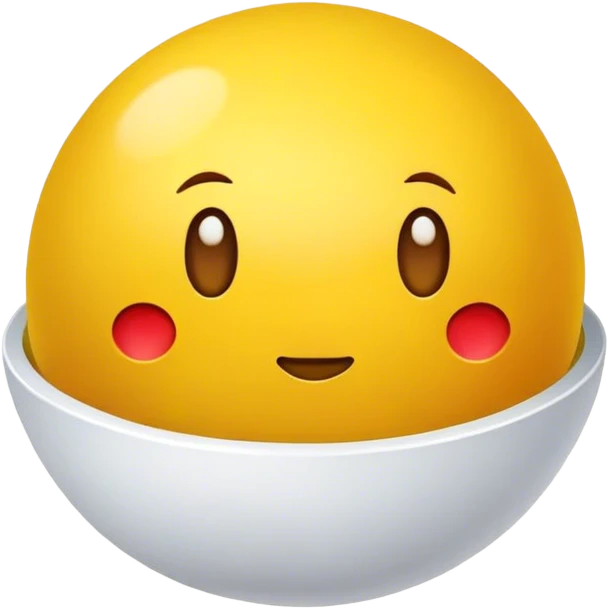 Yellow seasoning ball emoji