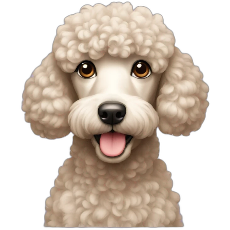 Poodle emoji