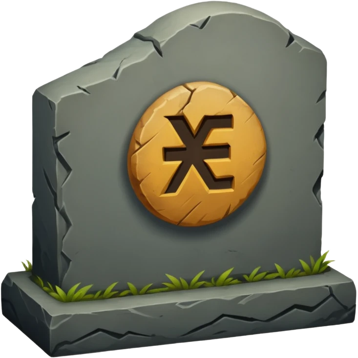 To symbolize team y being renamed, maybe a y on a grave? no background emoji