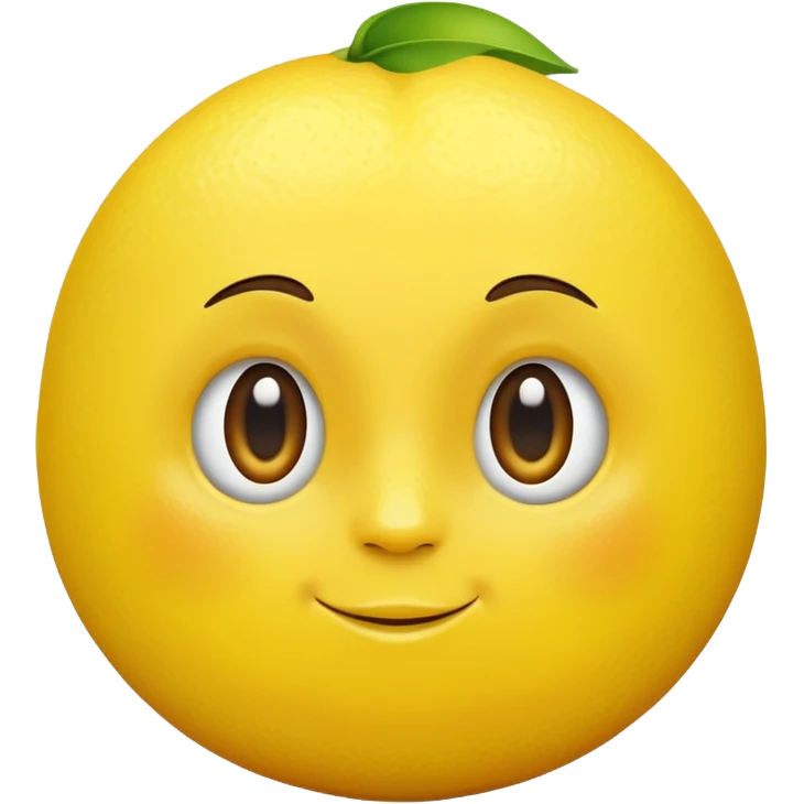 glaze and lemon emoji
