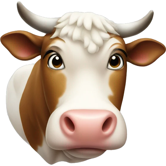 Fat cow emoji