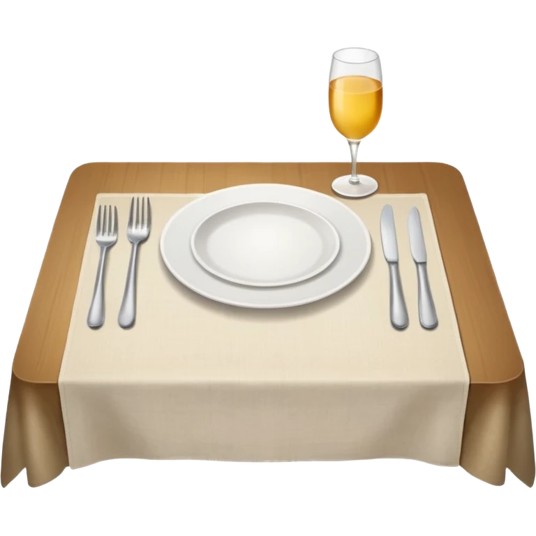 Table with Placemats emoji