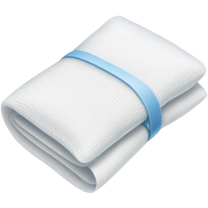 clean surgical gauze emoji