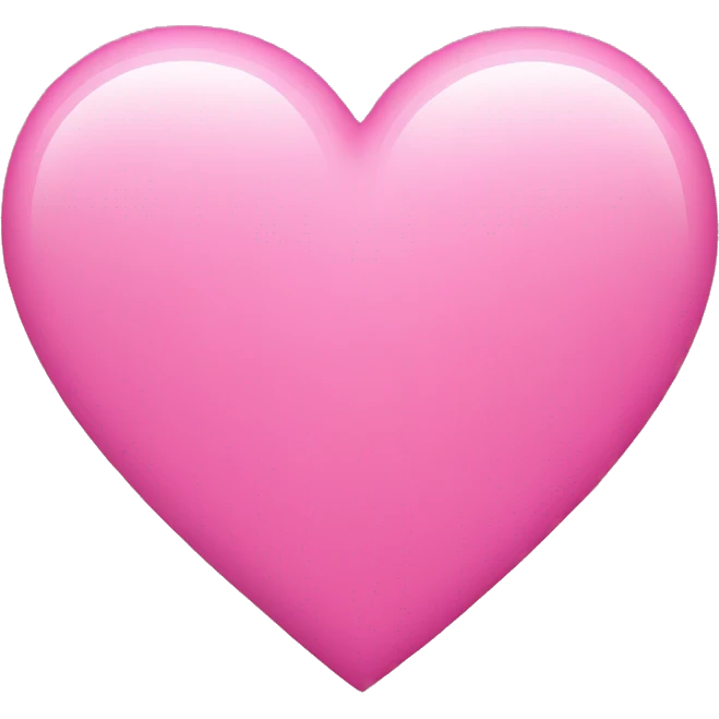 Pink heart emoji