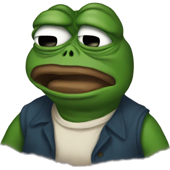 crying pepe emoji
