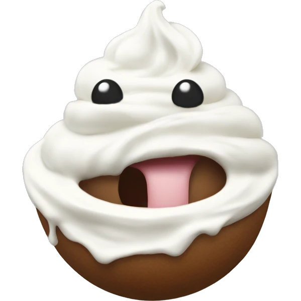 arandanos con yogurt emoji