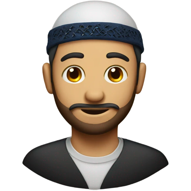 Man with yarmulke  emoji