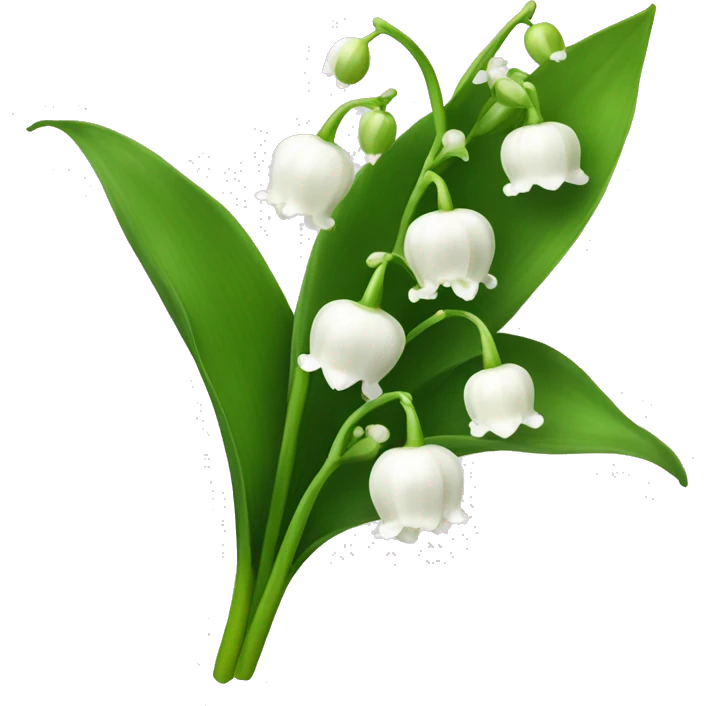 Lily of the valley flowers  emoji