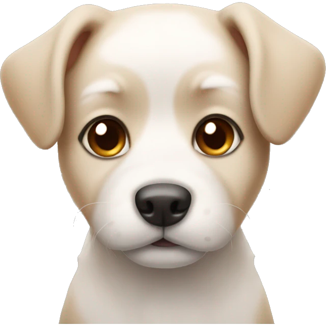 cute dog emoji