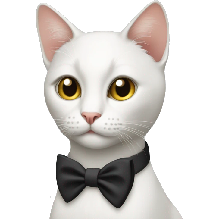 Elegant cat emoji