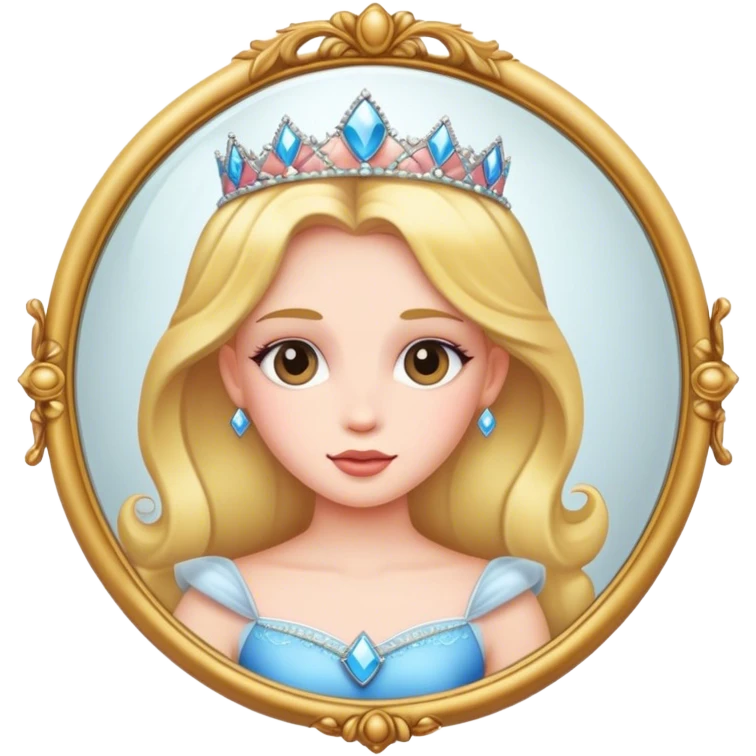 Princess mirror emoji