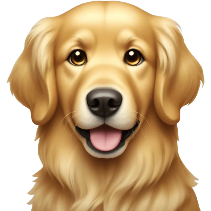 Golden retriever  emoji