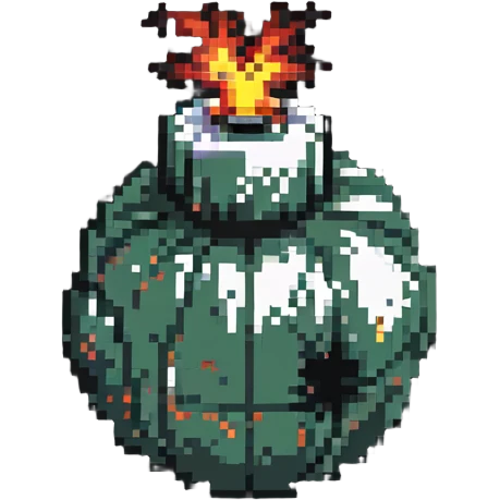 bomb power up without fuse emoji