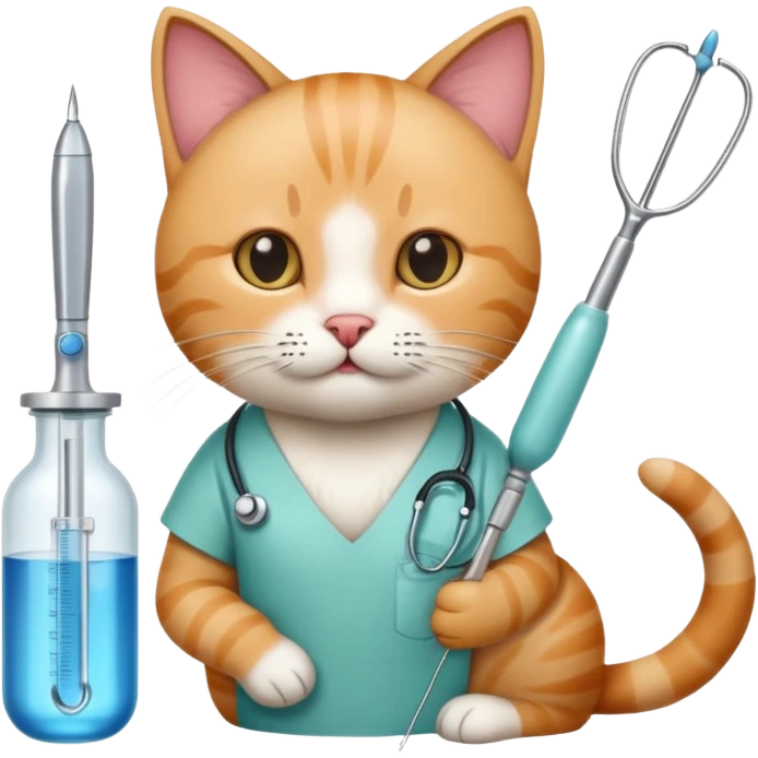 emergency surgeries on cats emoji