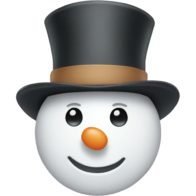 Snowman emoji