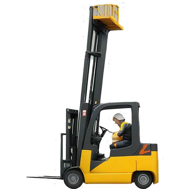Reach truck emoji