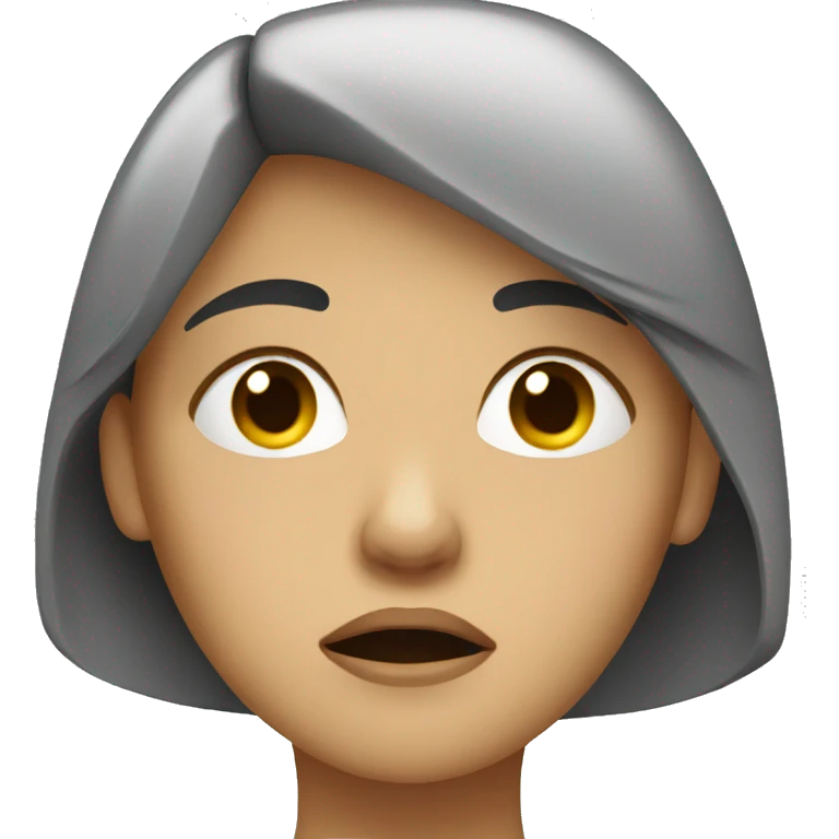 Woman crying emoji
