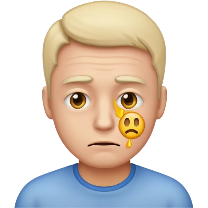 emoji alter mann krank emoji
