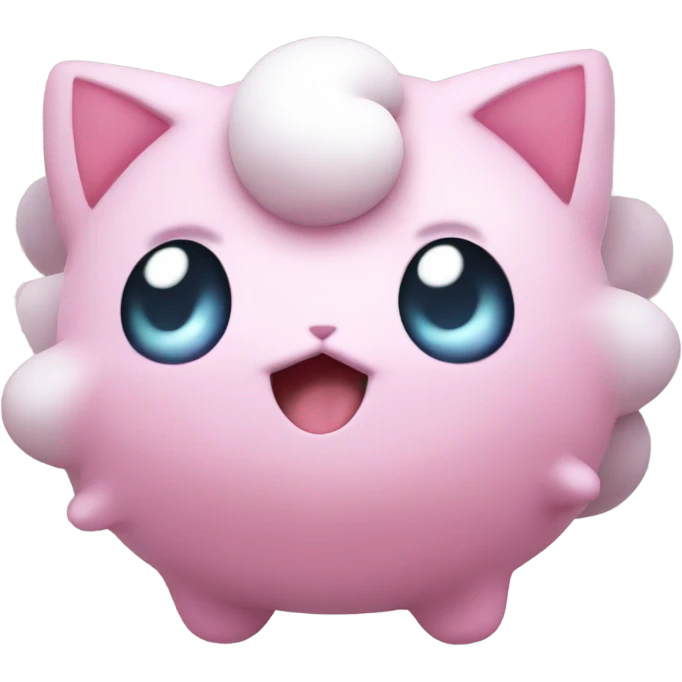 Jiggly puff from pokemon emoji
