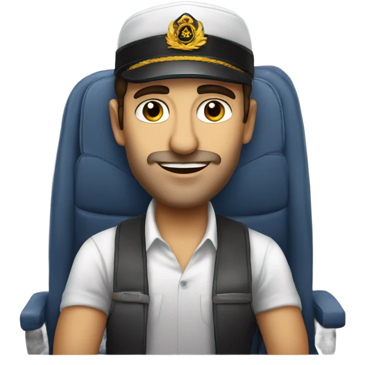 an armenian taxi driver flying a private jet  emoji