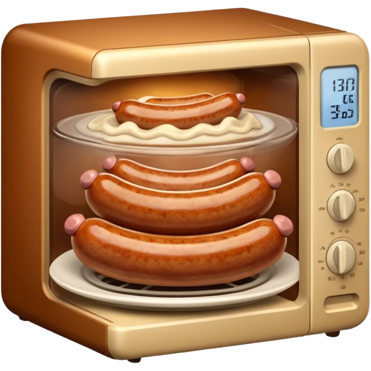 sausage microwave emoji