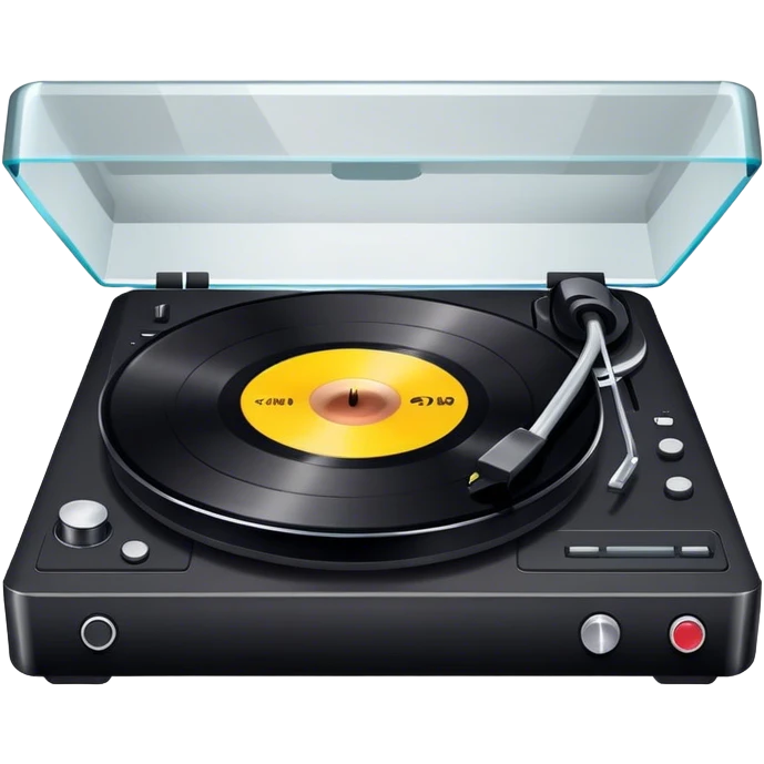 Vinyl player emoji