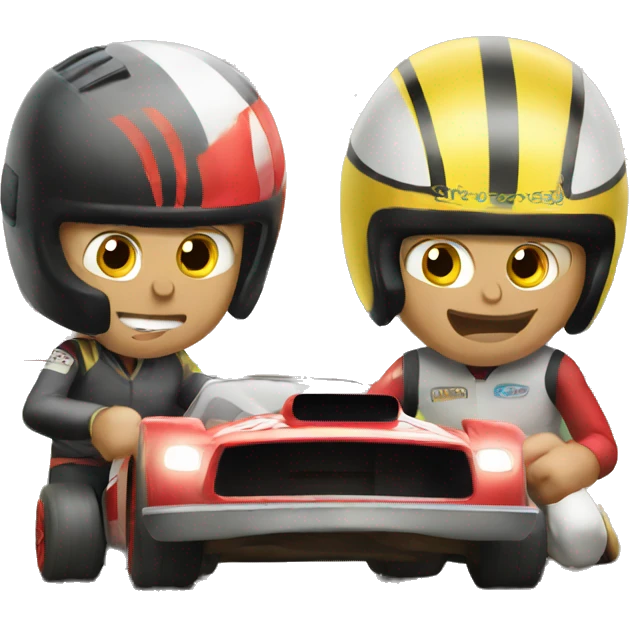 racing duel emoji