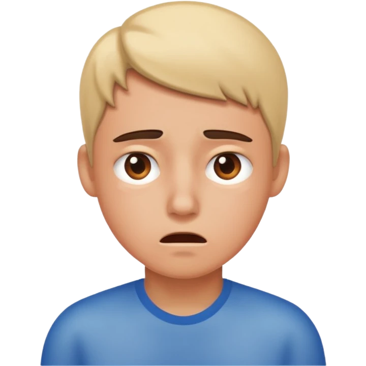 Scared of embarrassment  emoji