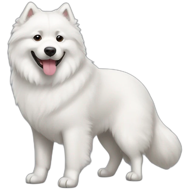 samoyed-and-black-labrador emoji