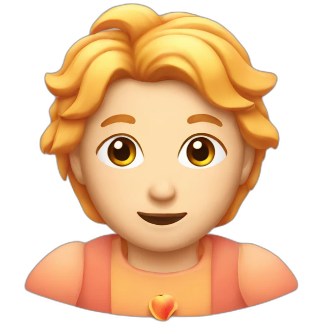 Peach emoji