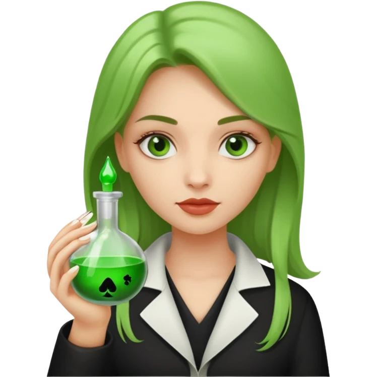 Gir trying to poison me her name is denisa george emoji